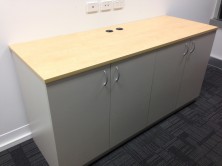 Axis 18 Credenza With 4 Hinged Doors   1800 L X 600 D X 900 H